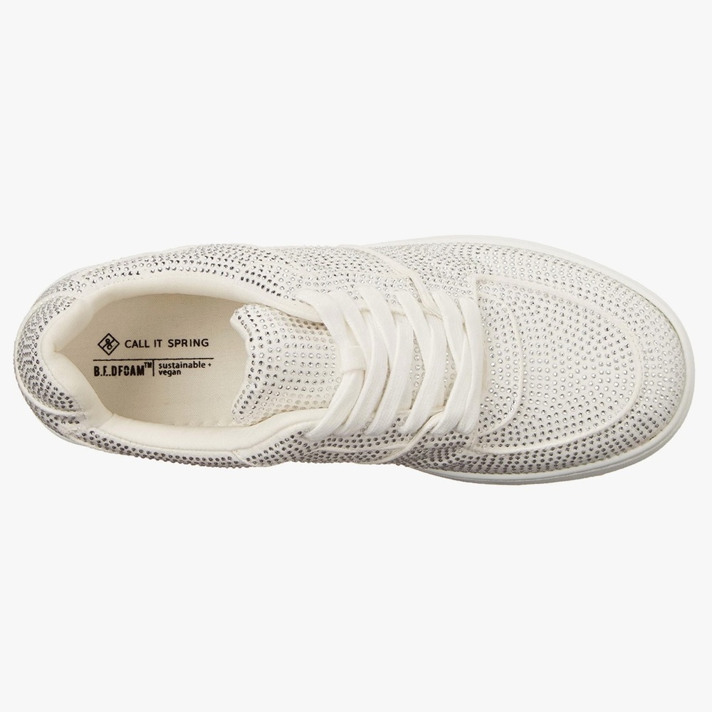Collar, spring rhinestones sneakers